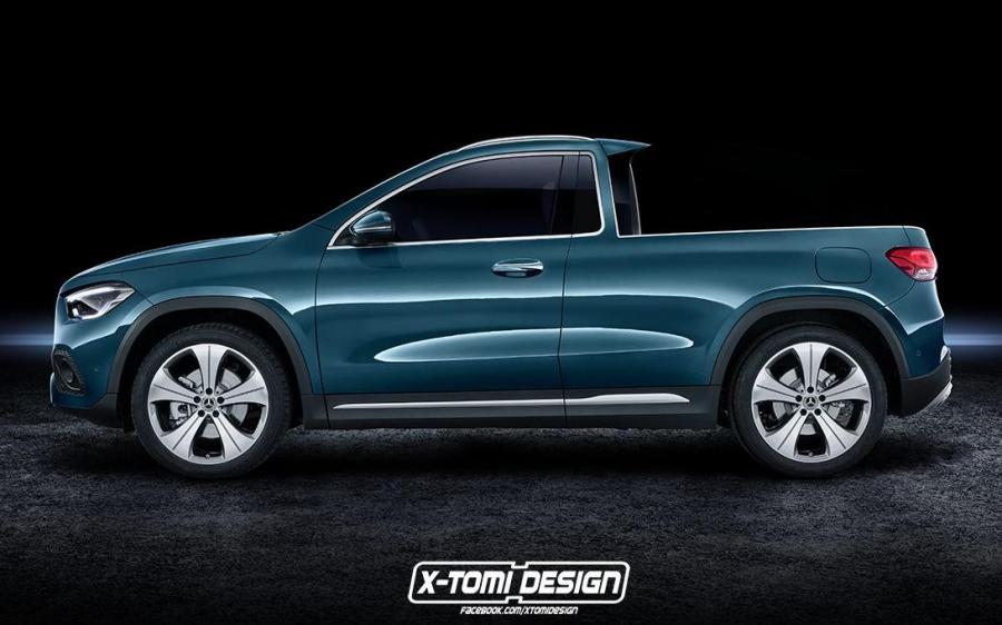 Mercedes-Benz GLA-Class Pickup by X-Tomi Design '2019